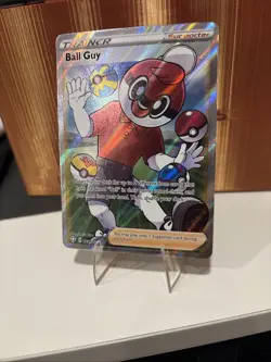 Ball Guy (Full Art) 065/072 Shining Fates Holo Pokemon TCG NM - Image 3