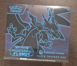 Sealed Pokemon TCG Phantasmal Flames Pokemon Center Elite Trainer Box PKC ETB - Image 1