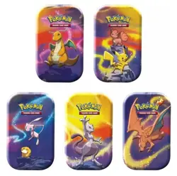 Kanto Power Pokemon Sealed Mini Tins (Set of 5) - Image 1