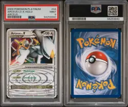 2009 Pokemon Platinum Arceus Lv.X 94/99 PSA 9 - Image 1