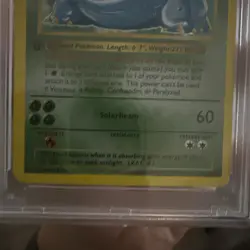 Pokemon TCG Venusaur Base Set 15/102 Holo Unlimited Holo Rare PSA 10 GEM MT - Image 3