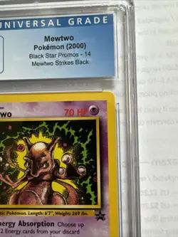Mewtwo Pokemon 2000 Black Star Promo #14 Grade 8.5 Cgc Mewtwo Strikes Back - Image 4