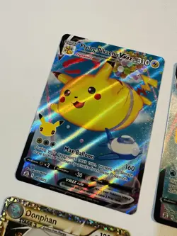 Pokemon Flying Surfing PIKACHU Blastoise Reshiram Donphan Celebrations Lot - Image 2