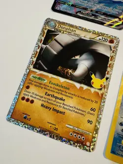 Pokemon Flying Surfing PIKACHU Blastoise Reshiram Donphan Celebrations Lot - Image 5