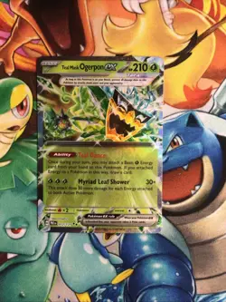 Teal Mask Ogerpon ex Pokemon Prismatic Evolutions 012/131 TCG - NM/Mint English - Image 1