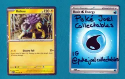 Raikou Cosmo Holo 048/132 USA Excl Pokemon TCG Mega Evolutions Promo Masterset - Image 3