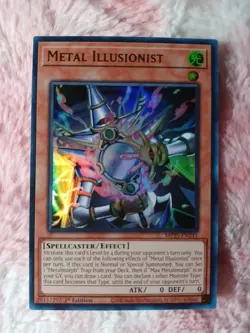 Yu-Gi-Oh! Metal Illusionist - MP25-EN241 - Ultra Rare - 1st Edition - Image 1