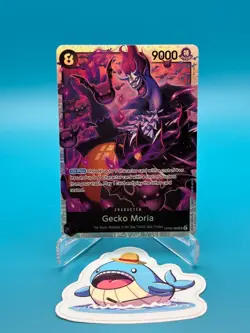 One Piece TCG OP06 Wings of the Captain - Gecko Moria 086 Super Rare Eng - NM - Image 1