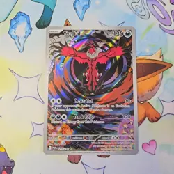 Pokemon Cards Yveltal 205/182 Paradox Rift Illustration Rare LP - Image 1