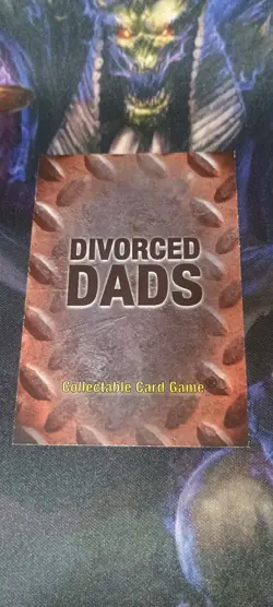 2023 Divorced Dads Original Prototype Card Dome Of Despair - Image 4