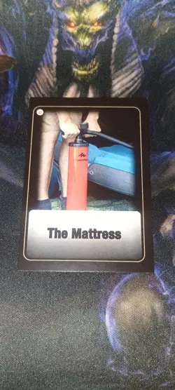 2023 Divorced Dads Original Prototype Card The Mattress - Image 3