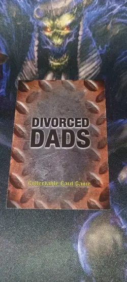 2023 Divorced Dads Original Prototype Card The Mattress - Image 4
