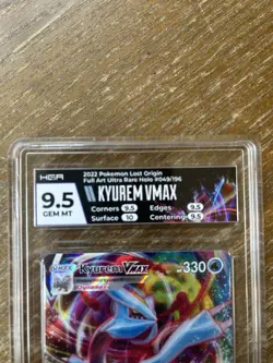 Kyurem VMAX 049/196 Lost Origin Full Art HGA 9.5 GEM MINT Pokemon Card - Image 3