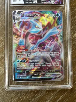 Kyurem VMAX 049/196 Lost Origin Full Art HGA 9.5 GEM MINT Pokemon Card - Image 4