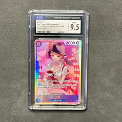 Nami - 2025 One Piece Card Game JPN. A Fist of Divine Speed OP11-054 SR CGC 9.5 - Image 1