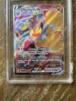Machamp VMAX 073/189 Astral Radiance Full Art HGA 9.5 GEM MINT Pokemon Card - Image 3