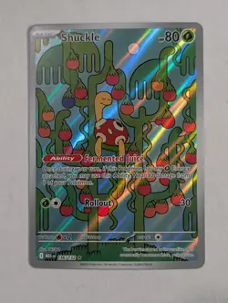 Shuckle 136/132 Holo Illustration Rare Mega Evolution Pokemon Card - Image 1