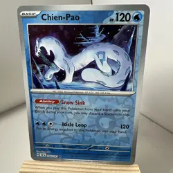 Pokemon Chien-Pao 056/191 Surging Sparks Rare NM Pokemon TCG Card - Image 1
