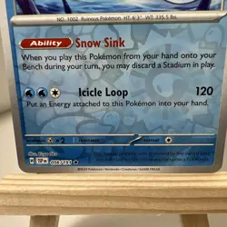 Pokemon Chien-Pao 056/191 Surging Sparks Rare NM Pokemon TCG Card - Image 2