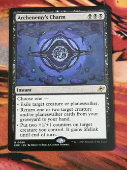 MTG # 0088 Archenemy's Charm (EOE) - Image 2