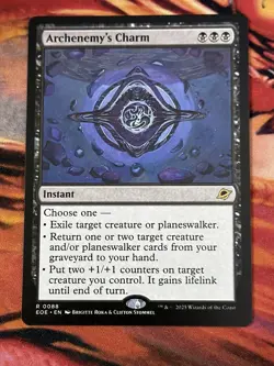MTG # 0088 Archenemy's Charm (EOE) - Image 4