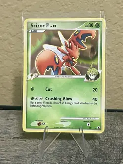 Scizor 48/111 2009 Pokemon TCG Rising Rivals Elite Four Aaron MP - Image 1
