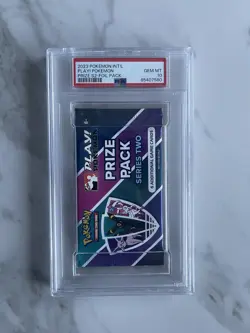 PSA 10 Pokemon PLAY! Pokemon Prize Pack Series 2 Sealed Booster Pack LOW POP 18 - Image 1