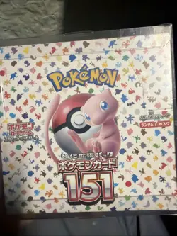 Pokemon TCG: Scarlet & Violet - Japanese 151 Booster Box - 20 Packs 4521329346038 - Image 1