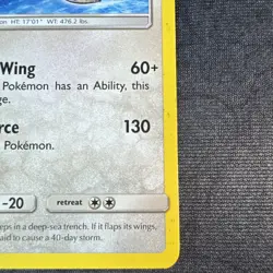 Shining Lugia SM82 Sm Holo Sun & Moon Black Star Promo Pokemon - Image 3