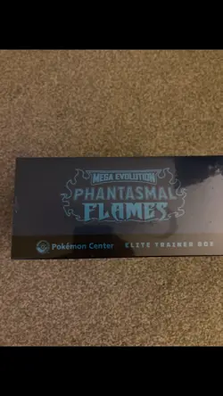Pokemon TCG Phantasmal Flames Pokemon Center ETB Elite Trainer Box - Small tear - Image 3
