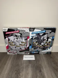 Pokemon Scarlet & Violet - Black Bolt & White Flare Binder Collections ✅SEALED✅ - Image 1