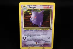 Gengar Holo 5/62 Fossil Rare Vintage Pokemon WOTC 1999 LP Clean - Image 1