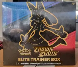 Pokemon TCG Crown Zenith Elite Trainer Box ETB New and Sealed - Image 1