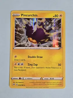 2020 Pincurchin 64/189 - Holo Rare - Darkness Ablaze - NM/MINT Pokemon TCG - Image 1