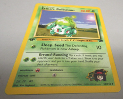 Pokemon TCG Erika’s Bulbasaur #39/132 Gym Challenge Non Holo 1st Edition Vintage - Image 2