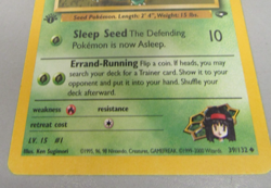 Pokemon TCG Erika’s Bulbasaur #39/132 Gym Challenge Non Holo 1st Edition Vintage - Image 5