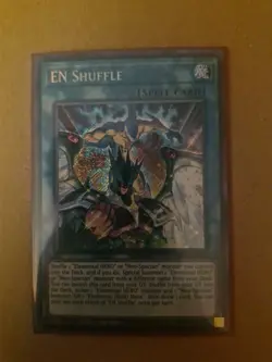 EN Shuffle BLCR-EN008 1st Edition Secret Rare Yu-Gi-Oh! TCG Near Mint x1 - Image 1