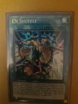 EN Shuffle BLCR-EN008 1st Edition Secret Rare Yu-Gi-Oh! TCG Near Mint x1 - Image 2