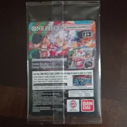 Bandai Namco One Piece Card Game Monkey D. Luffy US Voyage Sealed. Gonzaga - Image 2