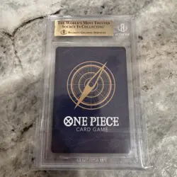 BGS 10 PRISTINE One Piece Card Monkey.D.Luffy US College Basketball Voyage Promo - Image 2