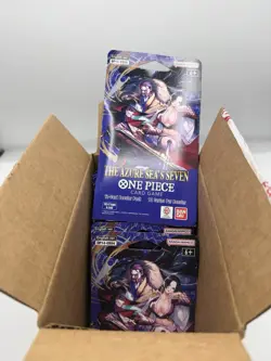 One Piece OP-14 Sleeved Booster Packs Lot of (15) Blister Packs Sealed -- - Image 1