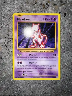 Pokemon TCG Cards Mewtwo 51/108 Evolutions Rare NM-M - Image 3