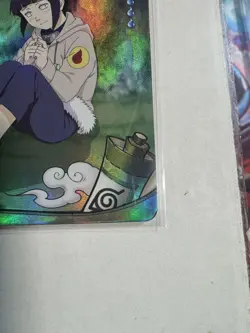 Naruto Kayou English Series 2 Card - Hinata Hyuga - NRSA02-SR-001L2 - Image 4