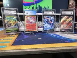 Pokemon Card Lot of 4 CGC 10-6 Graded Slabs English & Japanese Great For Kids! - Image 1