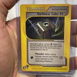 Pokemon TCG Darkness Cube 01 Aquapolis Regular 119/147 LP+ Vintage E-Reader Card - Image 1