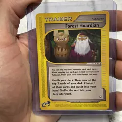 Forest Guardian 123/147 Aquapolis E-Reader 2002 English Pokemon Card LP TCG - Image 1