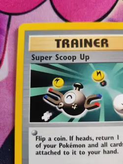 NM+ Super Scoop Up 1st Edition 98/111 Neo Genesis WOTC Trainer Card - Image 2