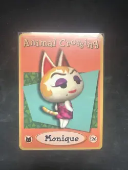 Animal Crossing e-Reader Cards 2003 - MONIQUE - 126 - Image 1