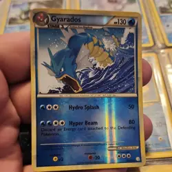 Pokemon Gyarados Stage 1 Atrocious 130 HP Holo 4/123 50 80 Attack TCG Card - Image 1