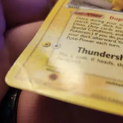 Pokemon Ditto Basic Shapeshifter 60 HP Regular 20 Attack Thundershock TCG Card - Image 2